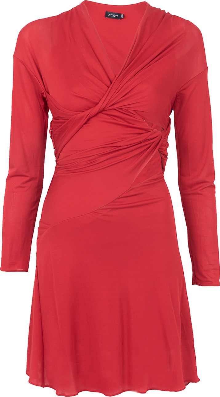 Atlein Viscose Twisted Dress