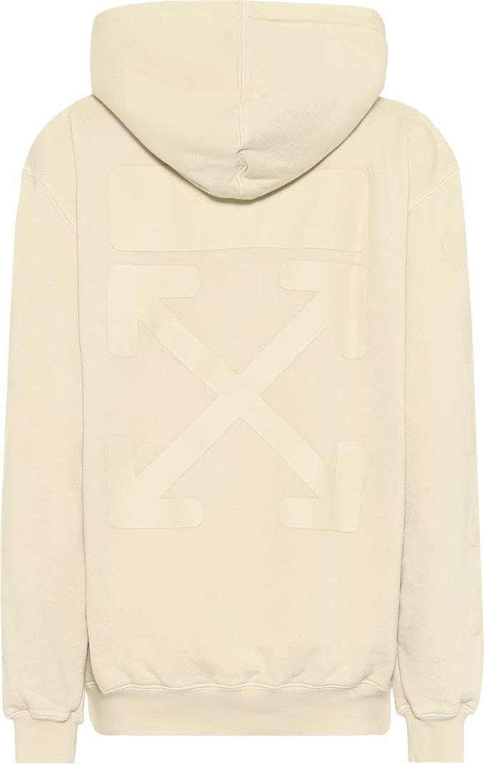 Off White Cotton hoodie