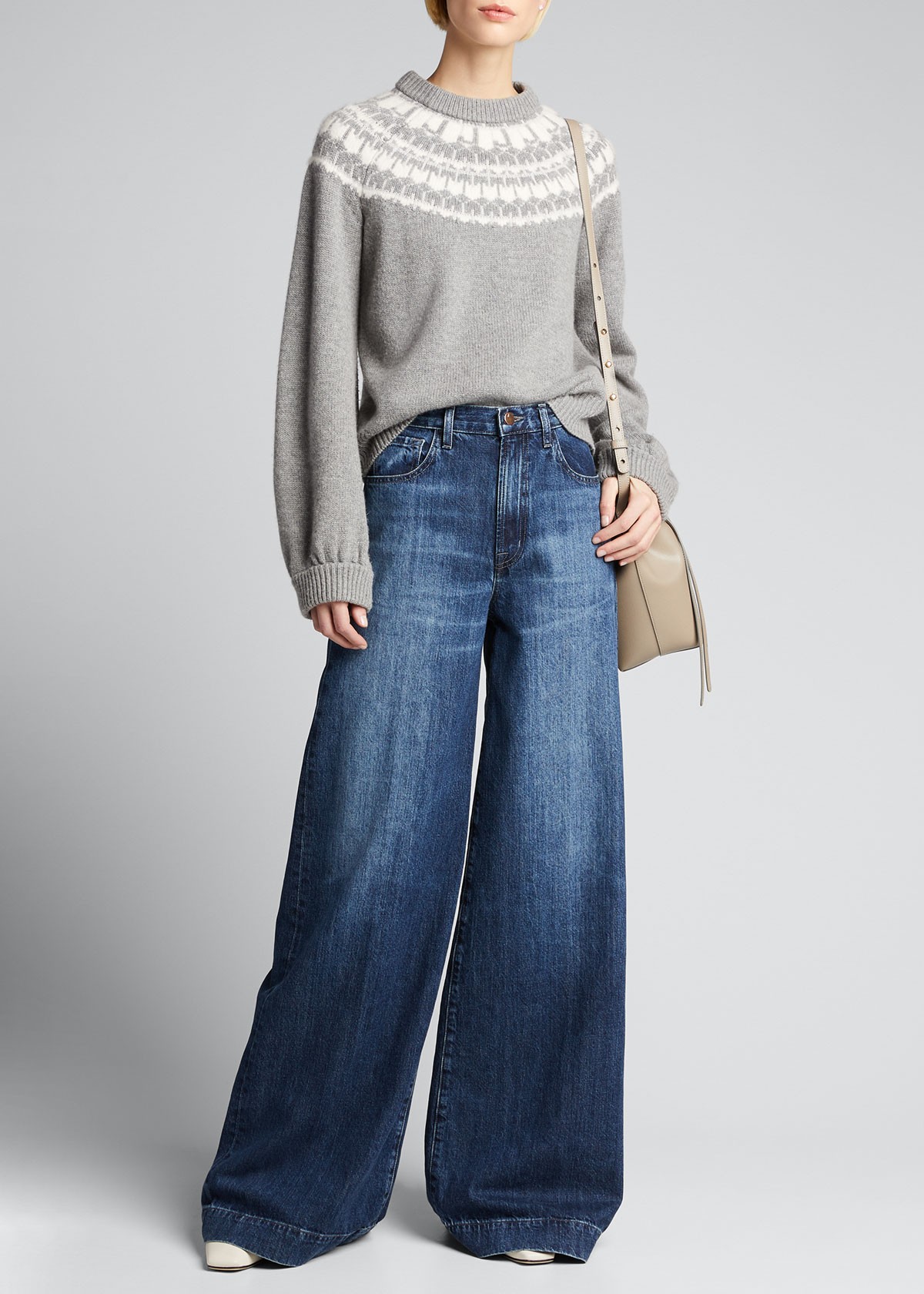 J BRAND Thelma High-Rise Super Wide-Leg Jeans