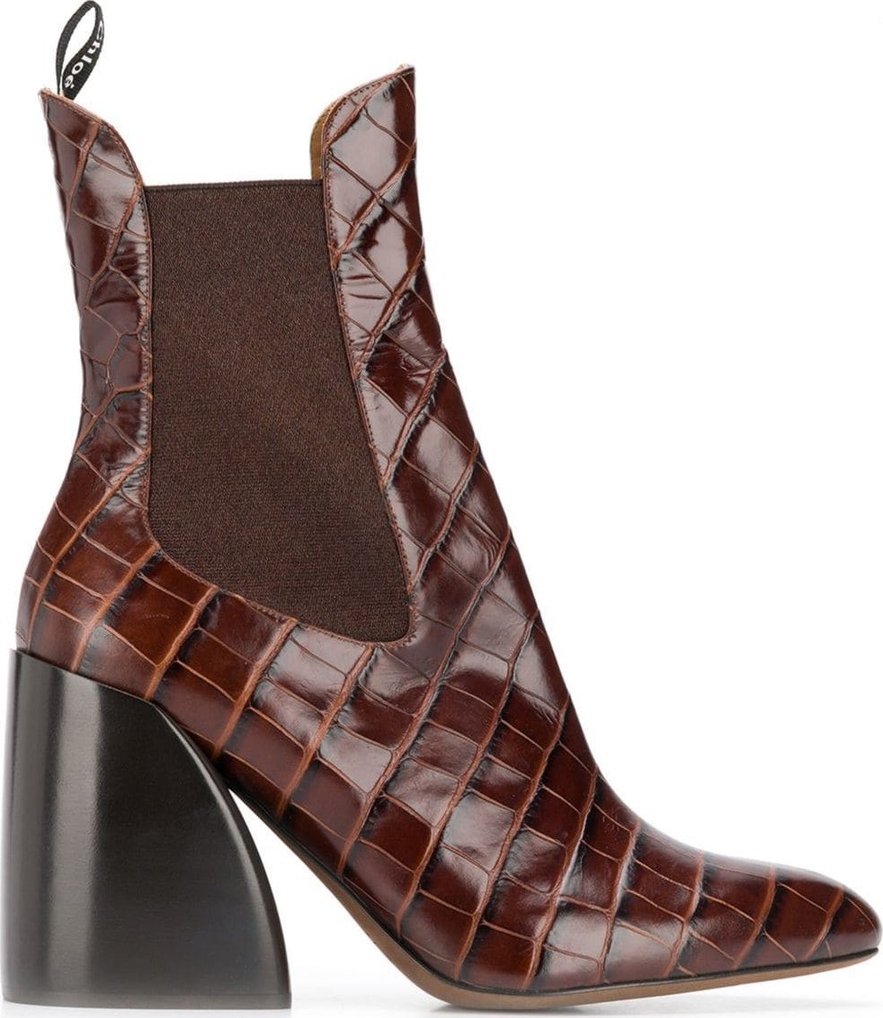 Chloe Wave chelsea boots