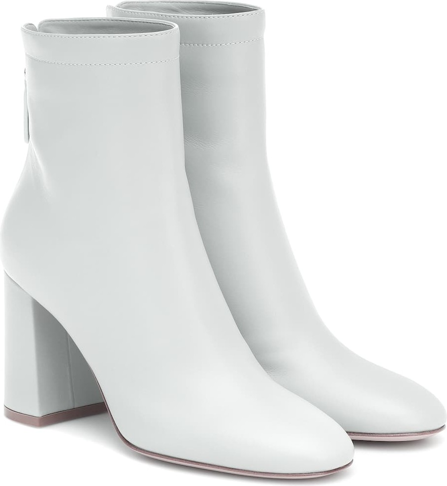 Gianvito Rossi Hyder leather ankle boots