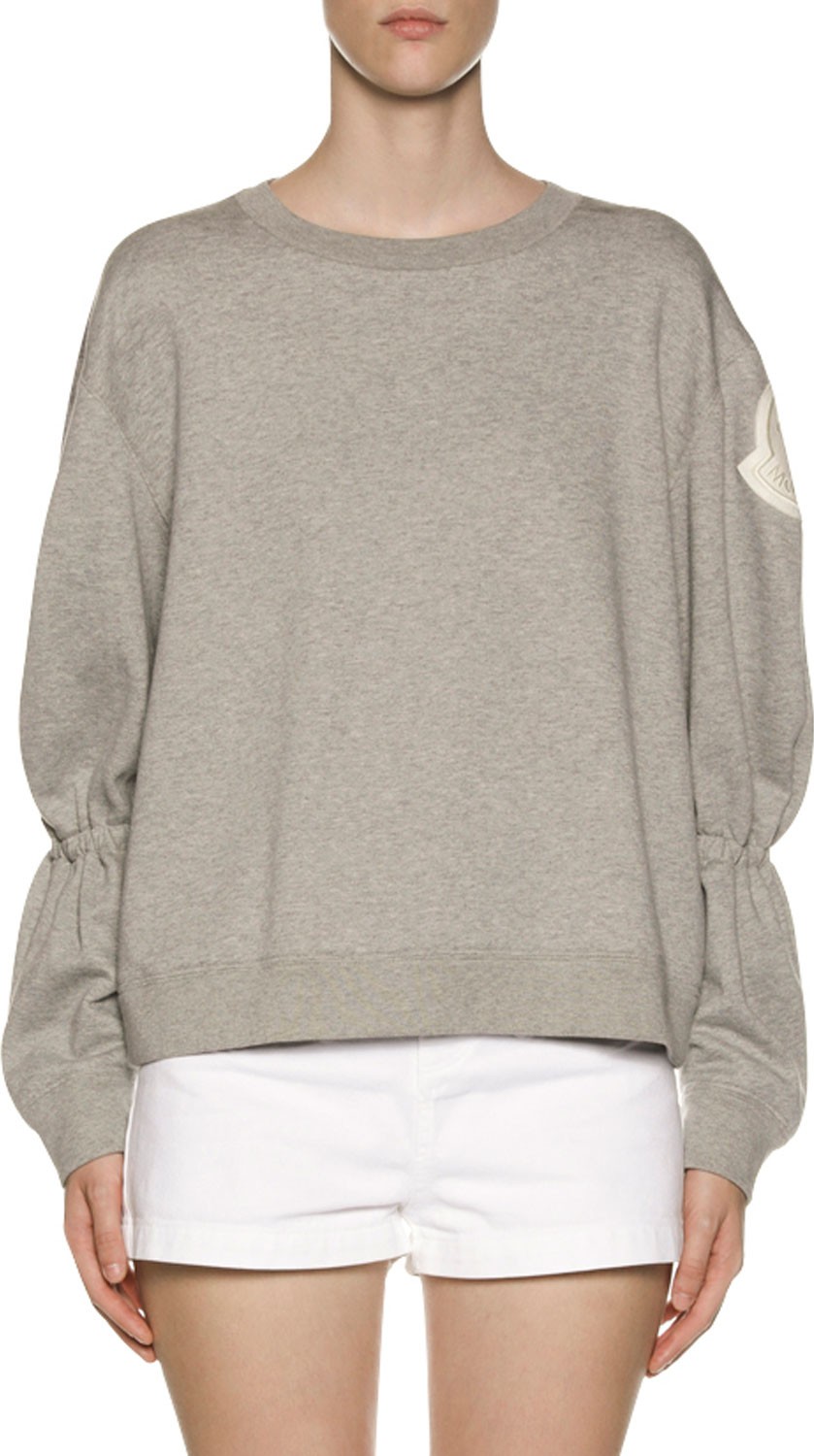 Moncler Logo-Sleeve Sweatshirt