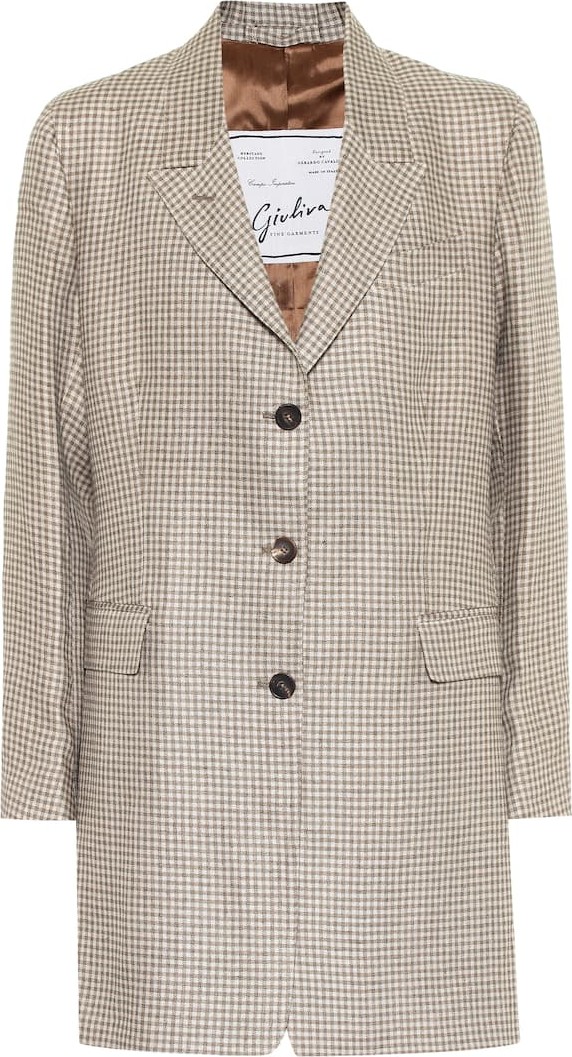Giuliva Heritage Collection The Karen linen blazer