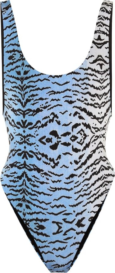 Reina Olga Exclusive to Mytheresa – Funky printed swimsuit