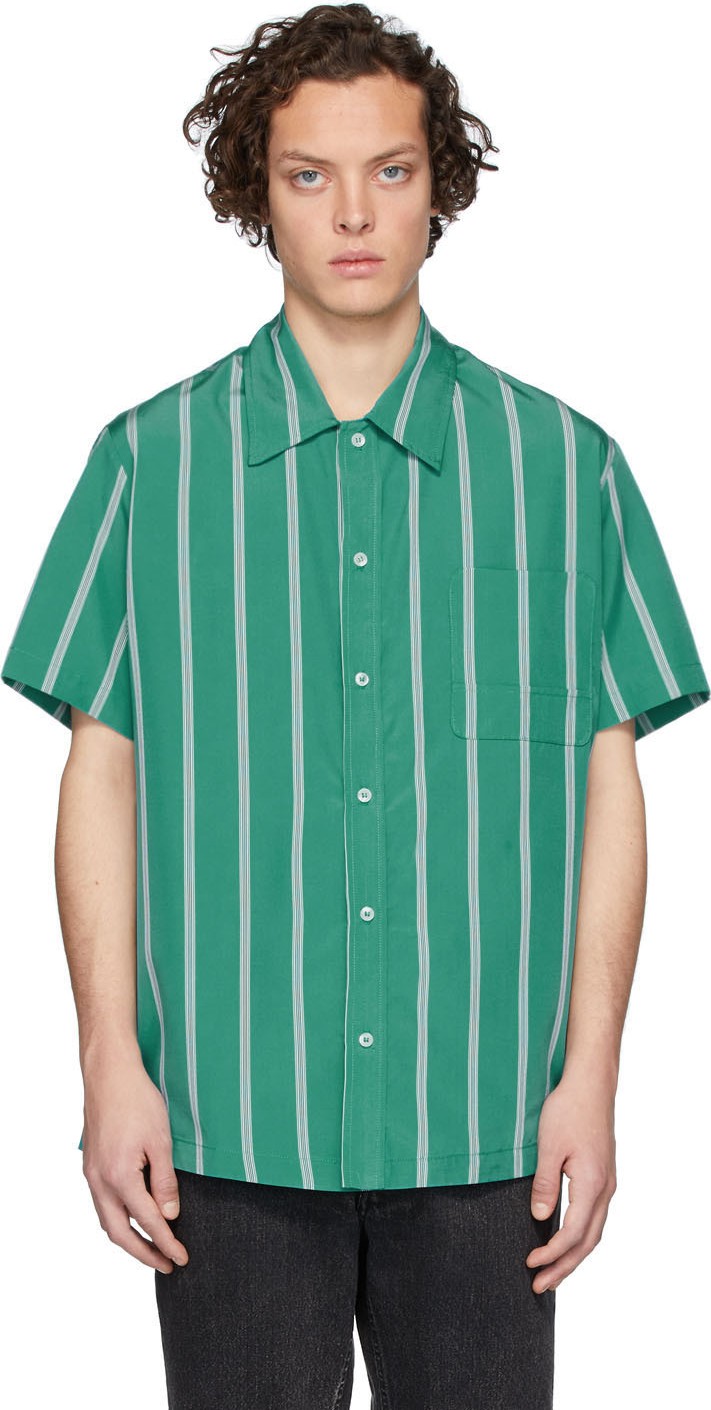 Goodfight Green Grand Prix Short Sleeve Shirt