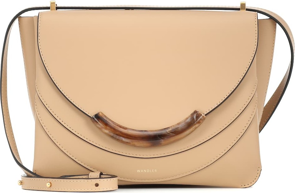 Wandler Luna leather shoulder bag
