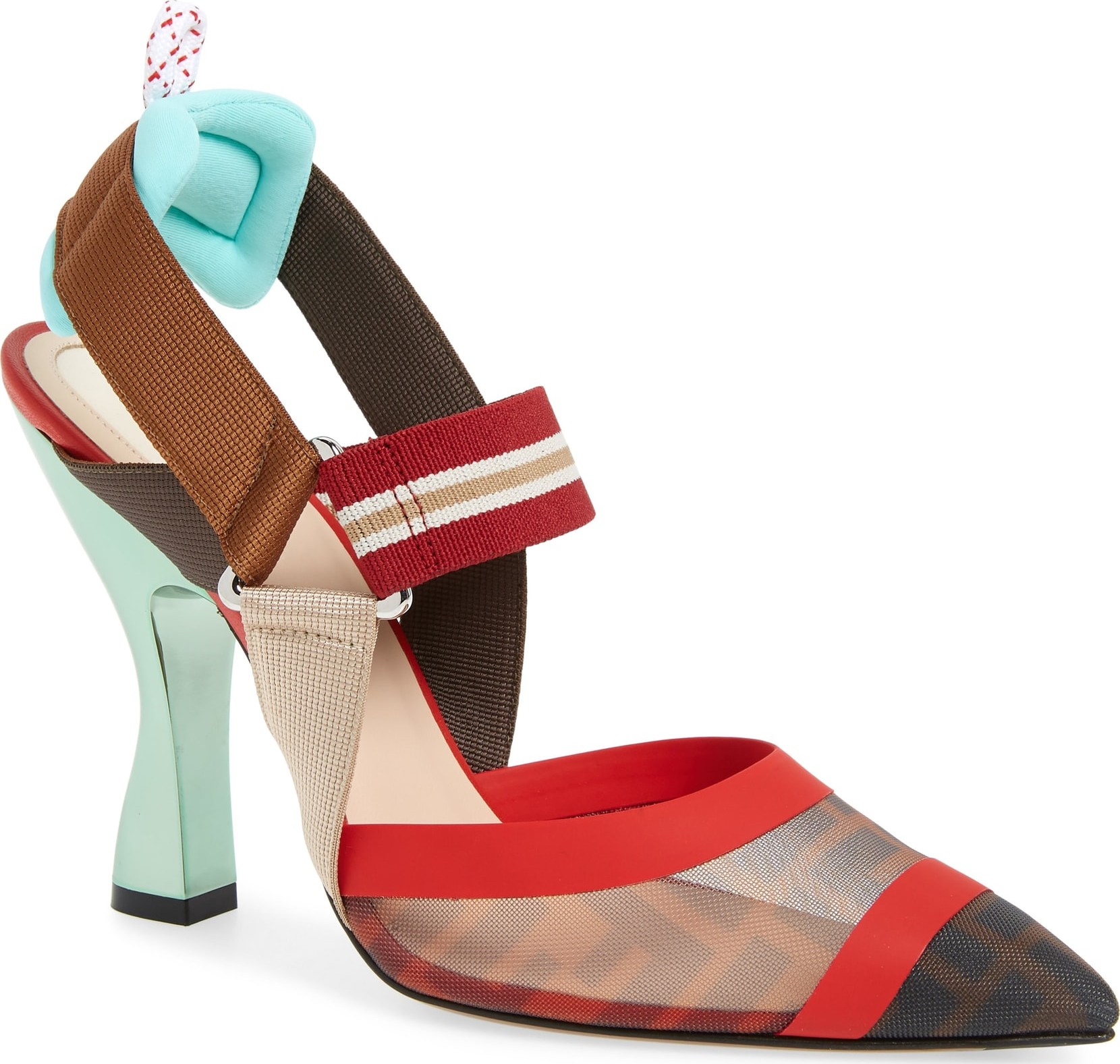Fendi Colibri Slingback Pump
