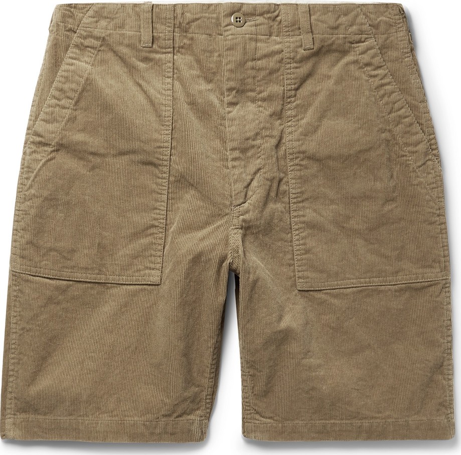 Engineered Garments Cotton-Corduroy Shorts