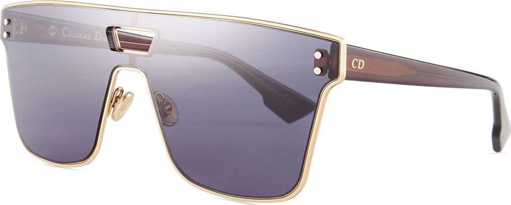 Dior Diorizon Mirrored Shield Sunglasses
