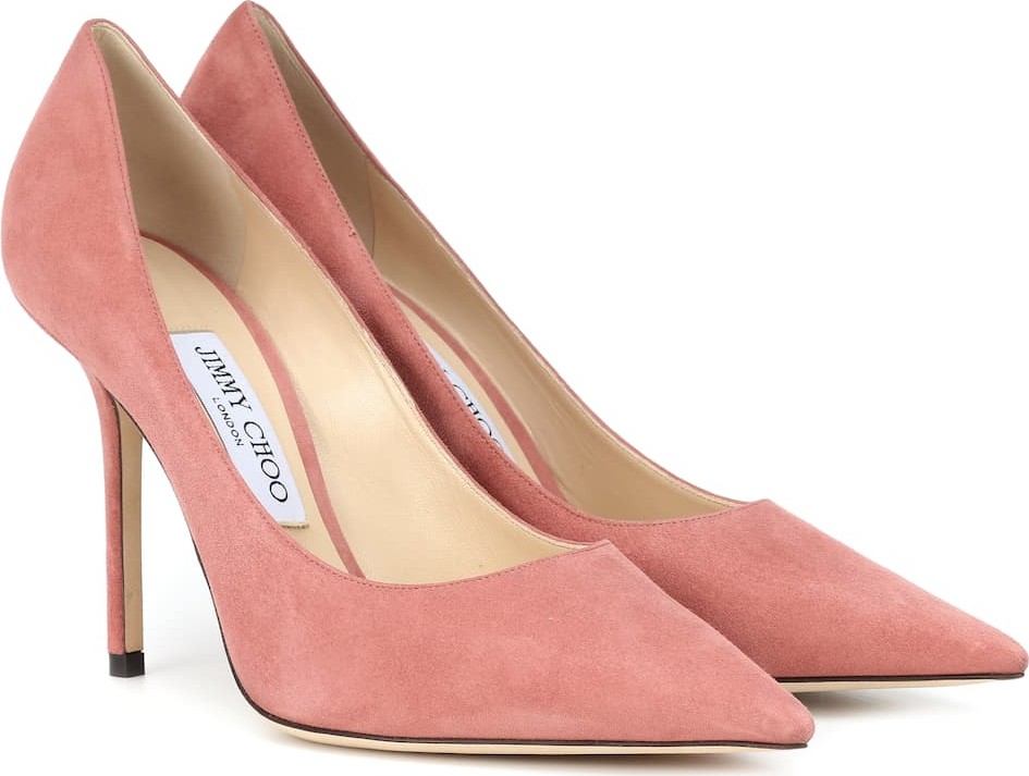 Jimmy Choo Love 100 suede pumps