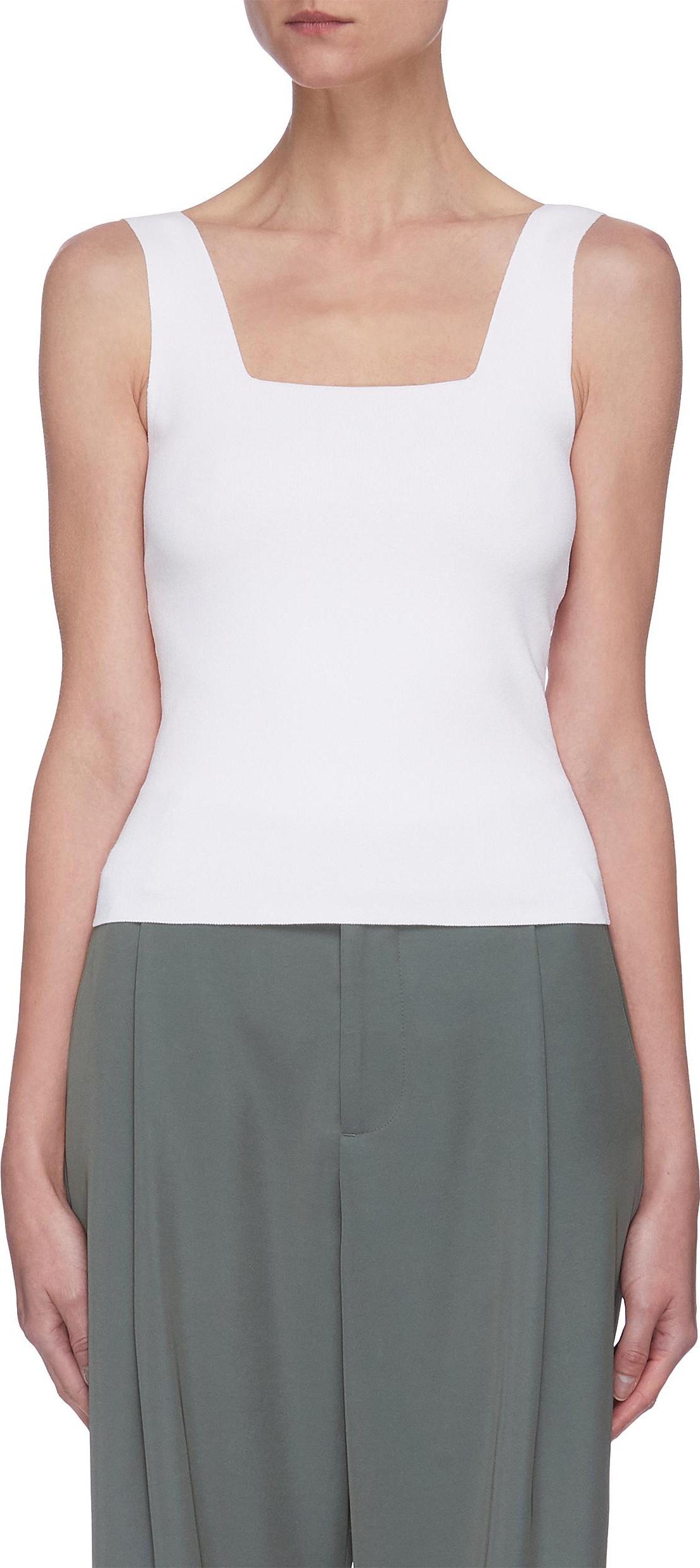 Vince Square neck tank top