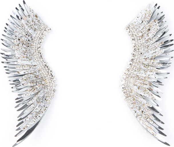 Mignonne Gavigan New York Madeline Paint-Splatter Statement Earrings