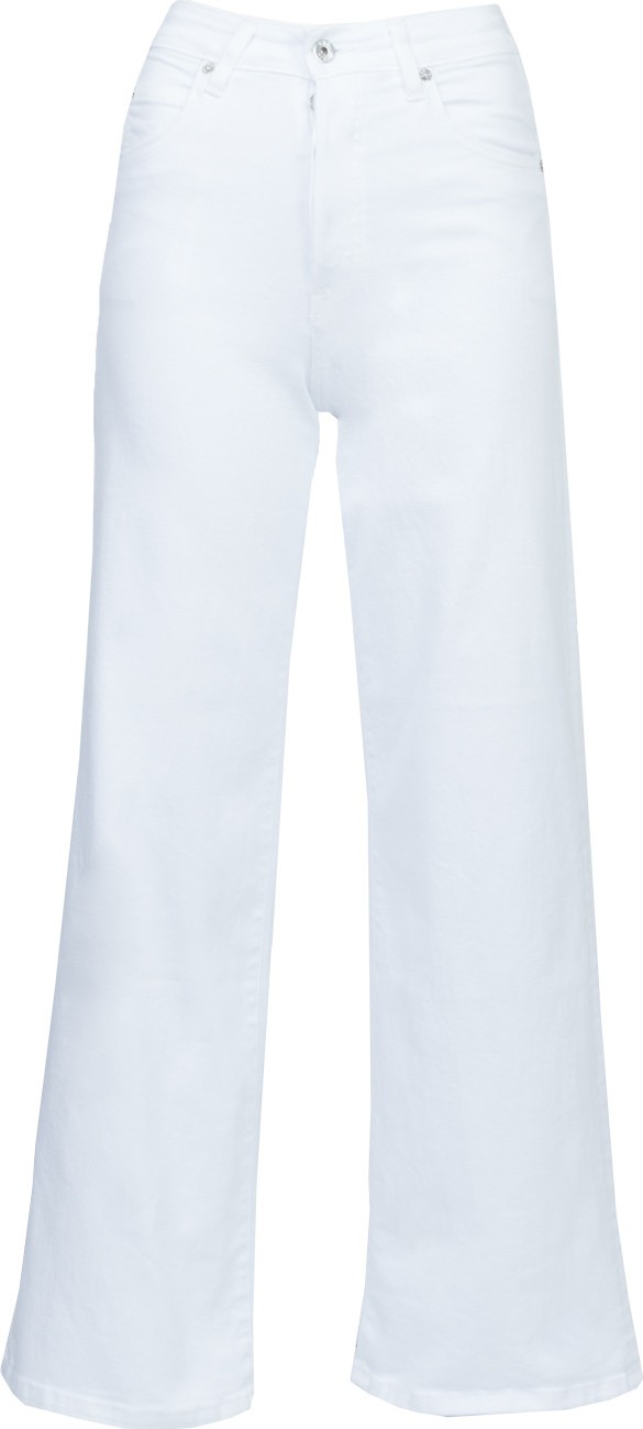 EVE DENIM Blanc Charlotte Culotte