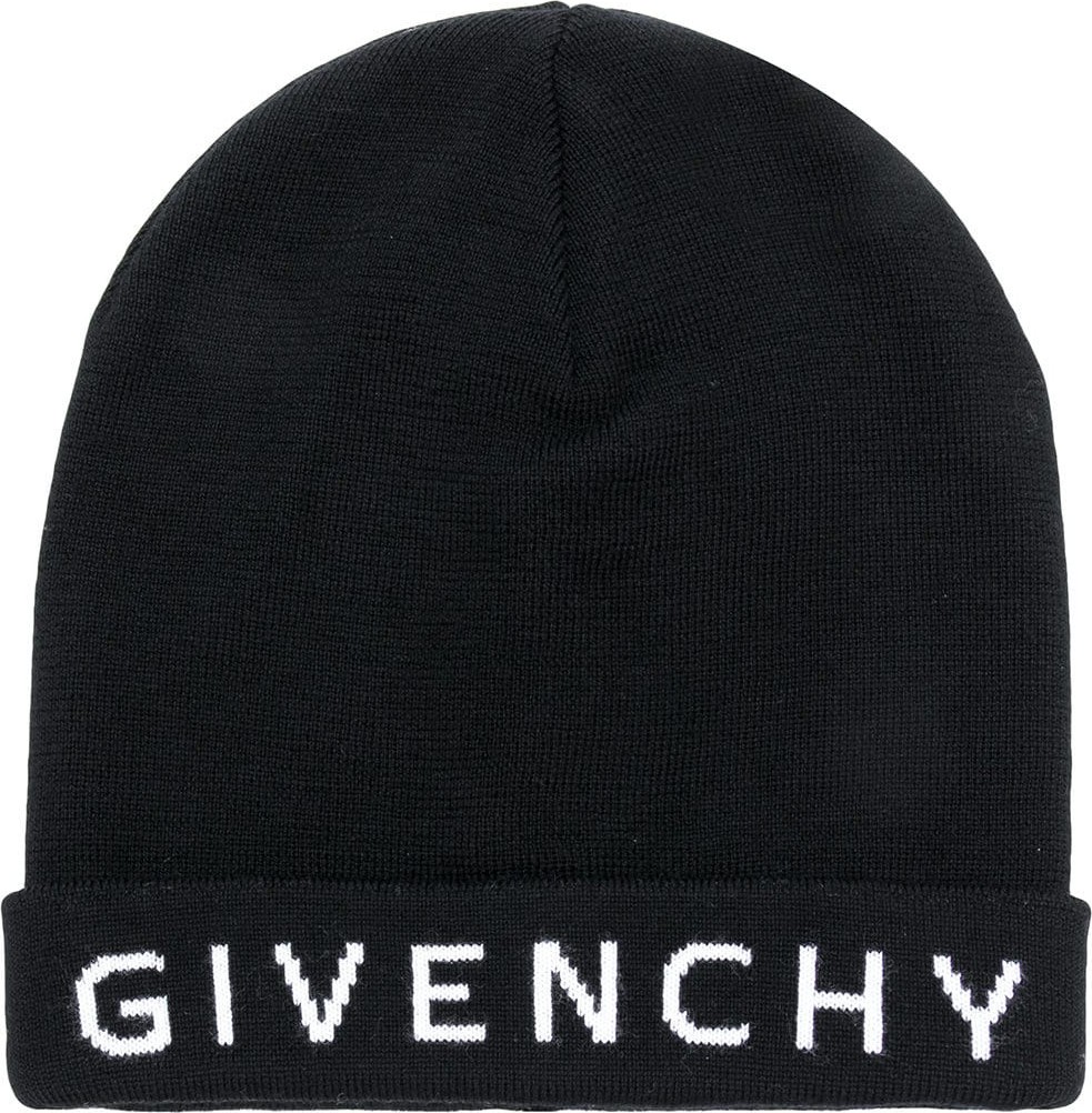 Givenchy intarsia logo beanie