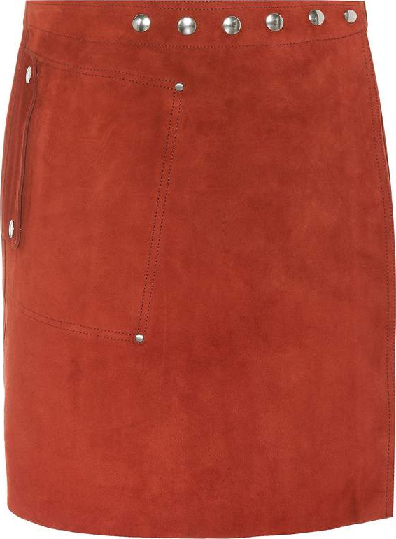 Acne Studios Shiryn suede miniskirt