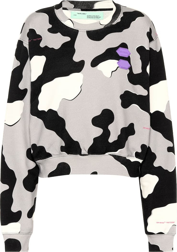 Off White Exclusive to Mytheresa – printed cotton sweater