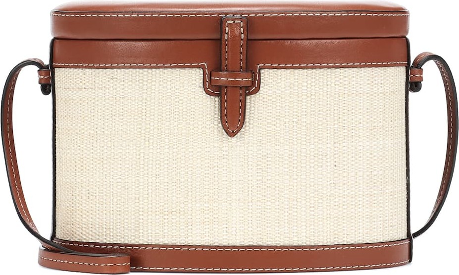 Hunting Season The Square Trunk Small canvas shoulder bag