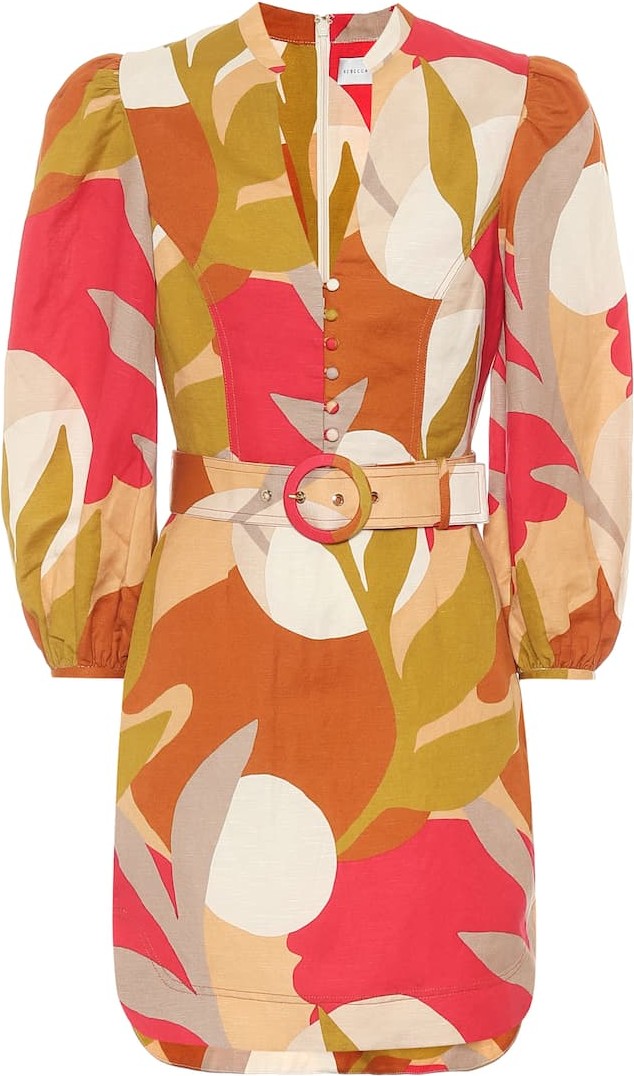 Rebecca Vallance Sangria printed minidress