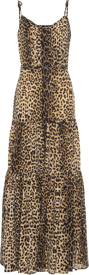 Veronica Beard Windansea cotton and silk maxi dress