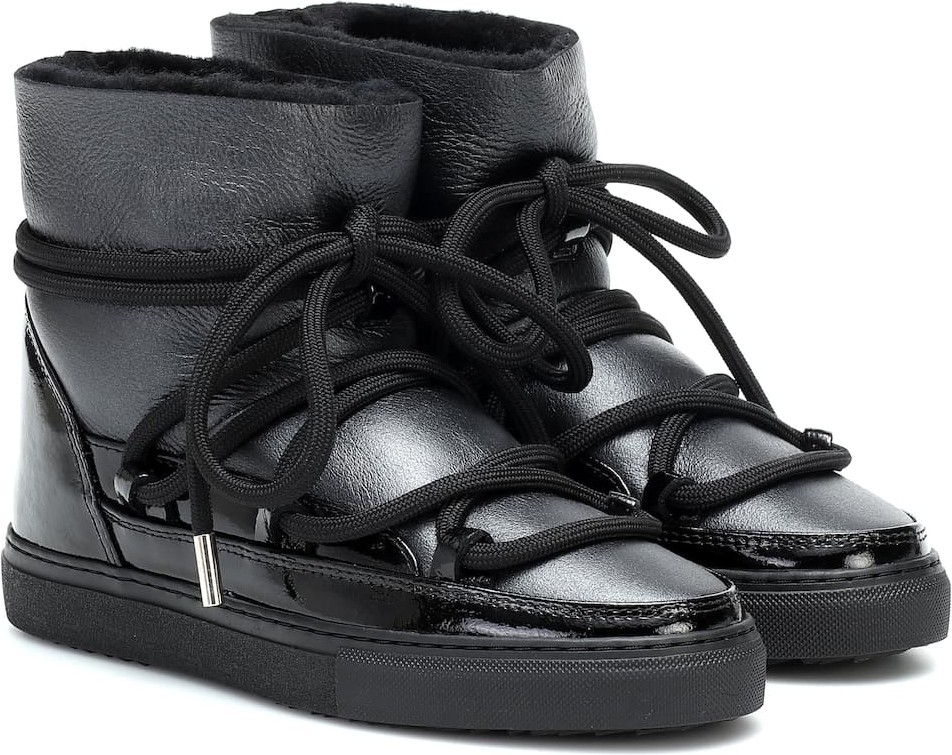 INUIKII Sneaker gloss-leather boots