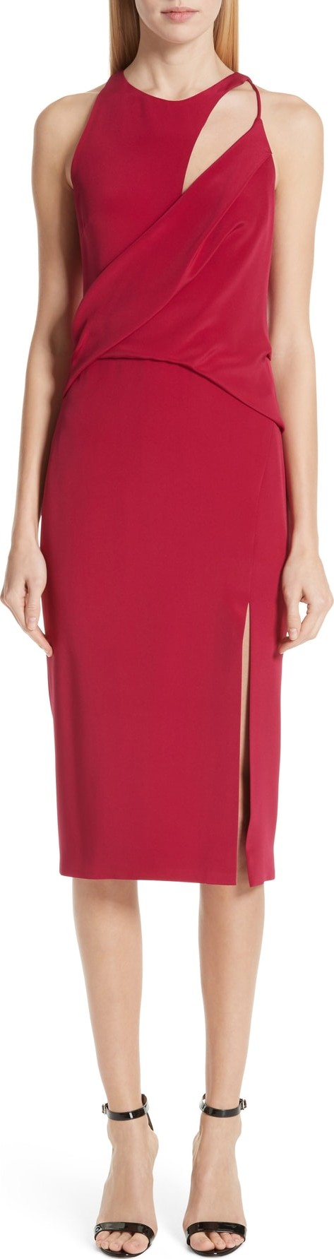 Cushnie Et Ochs Twist Pencil Dress