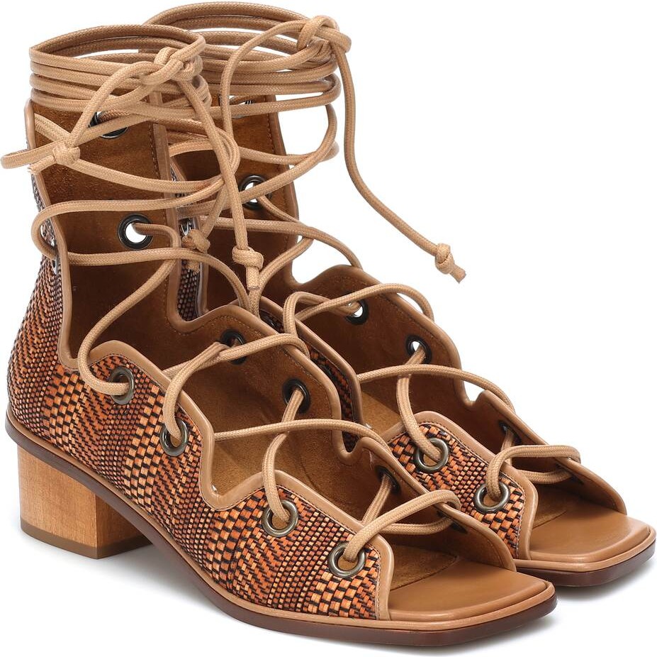 Stella McCartney Maia faux-leather gladiator sandals
