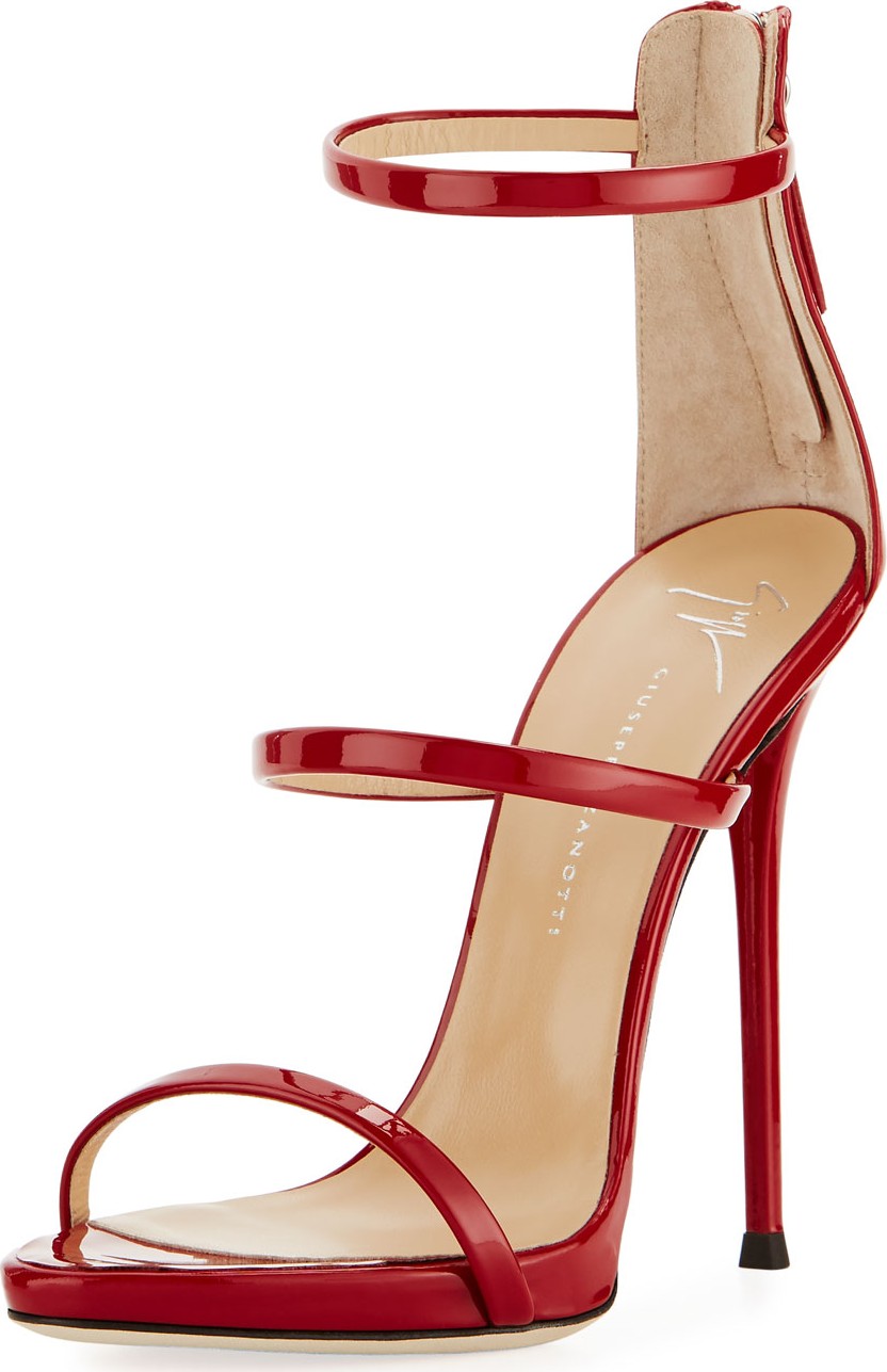 Giuseppe Zanotti Three-Strap 120mm Sandals