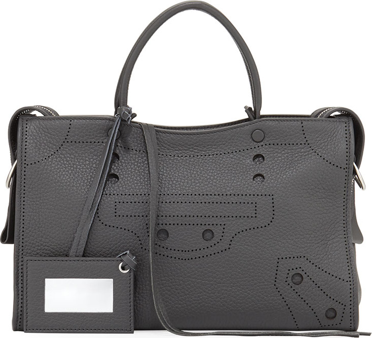 Balenciaga Blackout City Small AJ Tote Bag