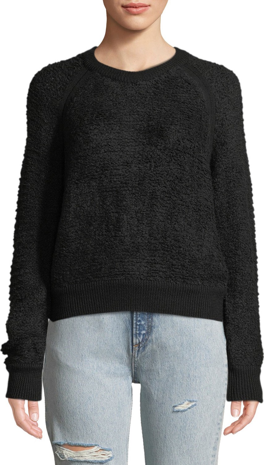 Rag & Bone Brooke Wool-Blend Crewneck Pullover Sweater