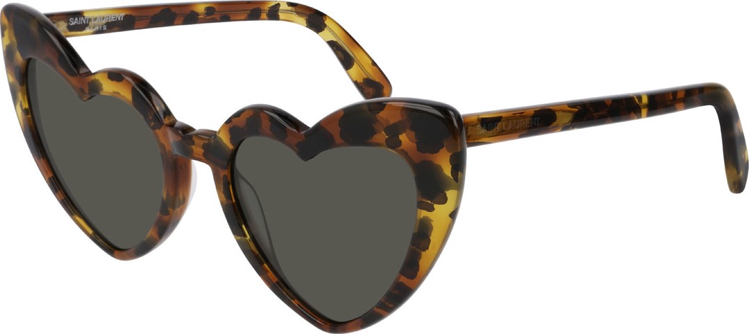 Saint Laurent Lou Lou Oversized Heart Sunglasses