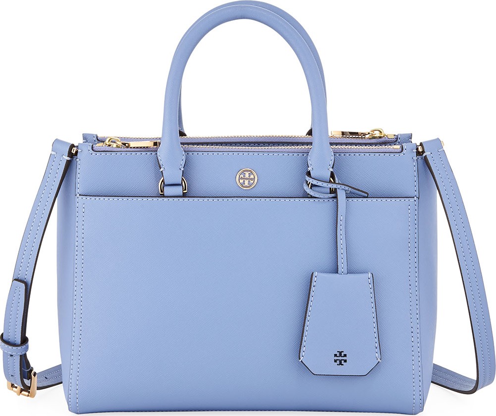 Tory Burch Robinson Small Saffiano Tote Bag