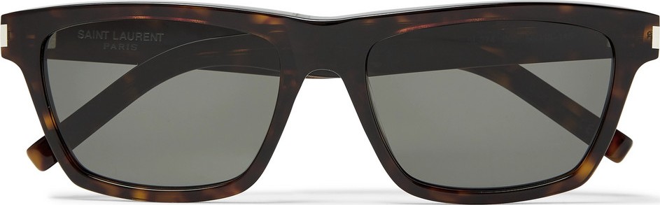 Saint Laurent D-Frame Tortoiseshell Acetate Sunglasses