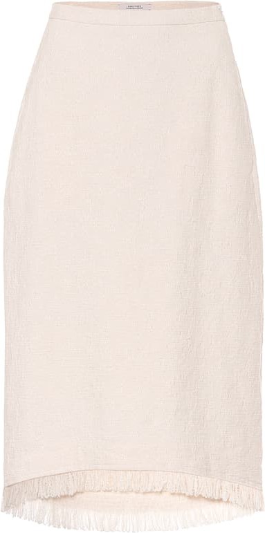 Dorothee Schumacher Touch of Summer cotton midi skirt