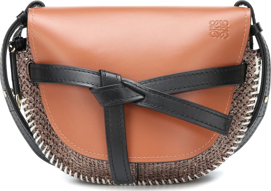 LOEWE Gate Small tweed shoulder bag