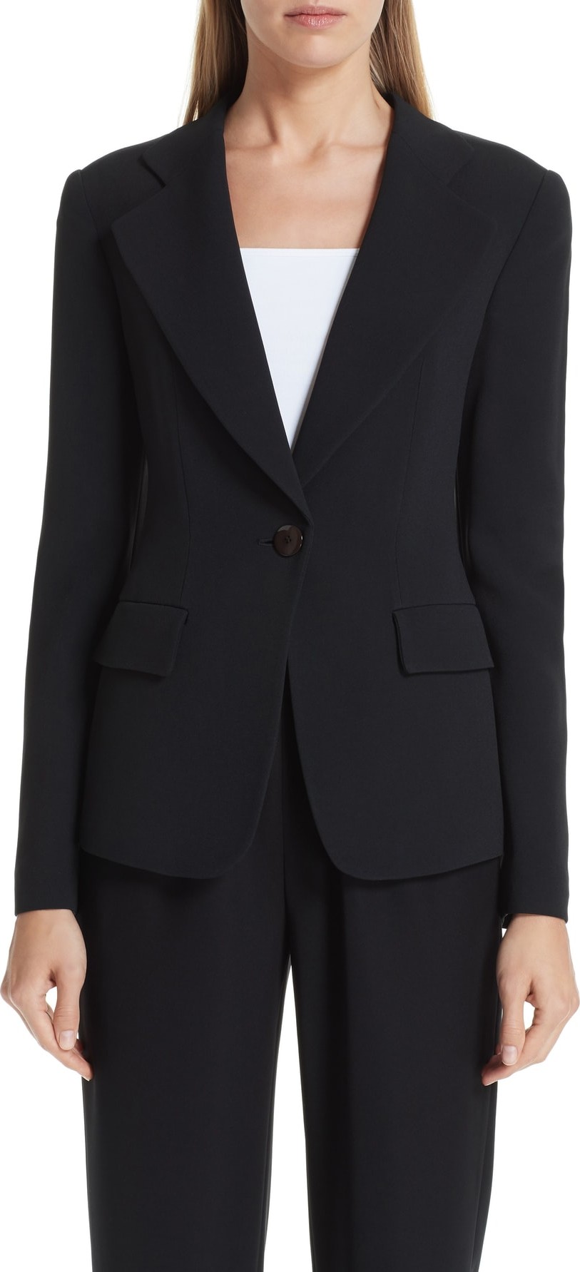 Emporio Armani One-Button Blazer