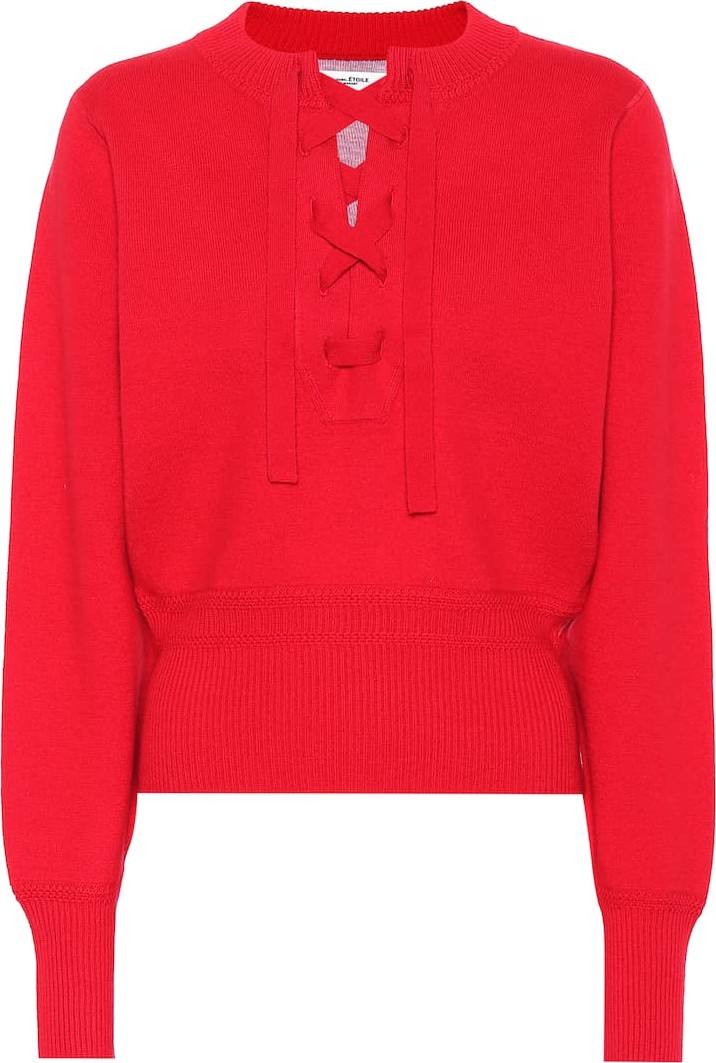 Isabel Marant Etoile Lace-up sweater