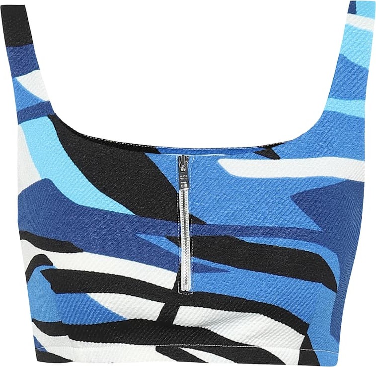 Prada Printed bralette