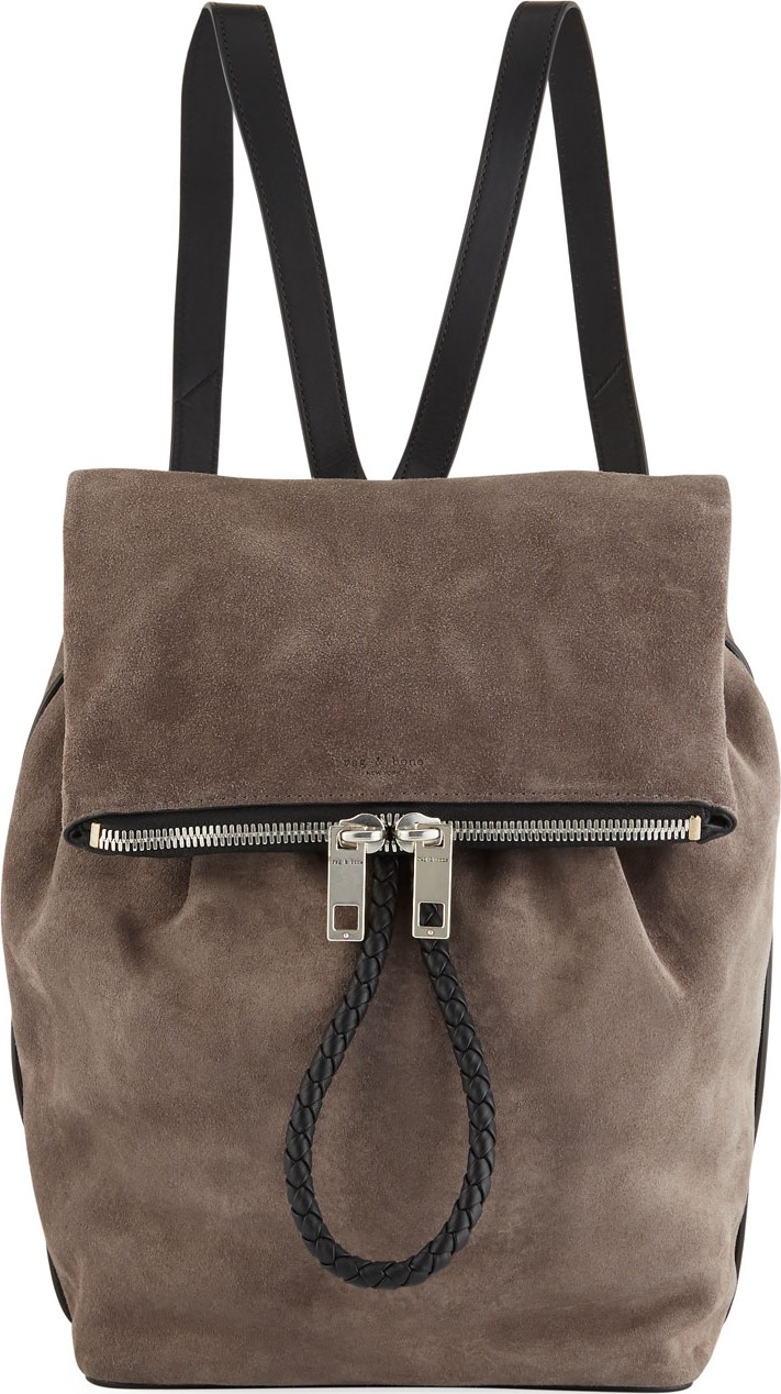 Rag & Bone Loner Suede Two-Tone Backpack