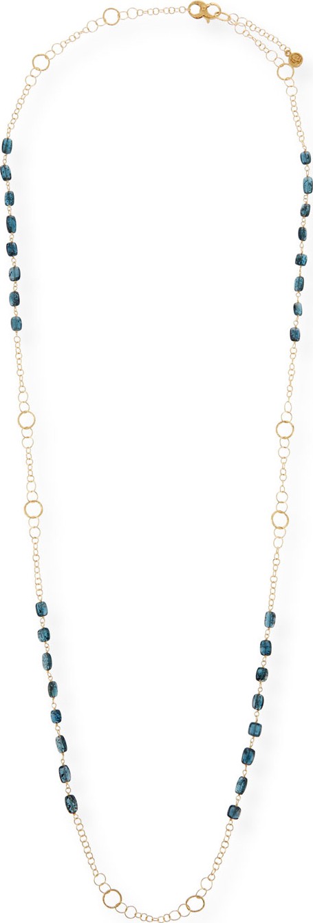 Dominique Cohen 18k Gold Long Kyanite Necklace