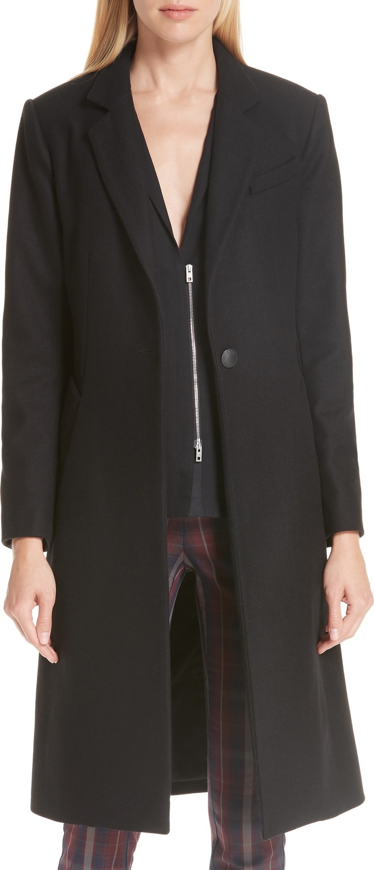 Rag & Bone Daine Wool Blend Coat