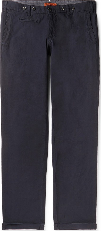 Barena Rampin Slim-Fit Cotton-Ripstop Trousers