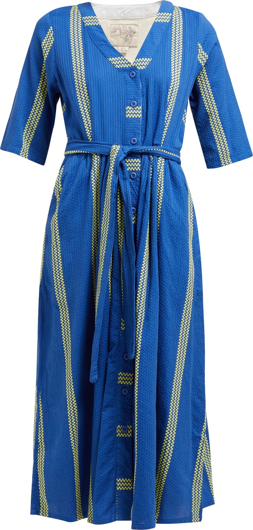 ace&jig Leelee striped cotton shirt dress