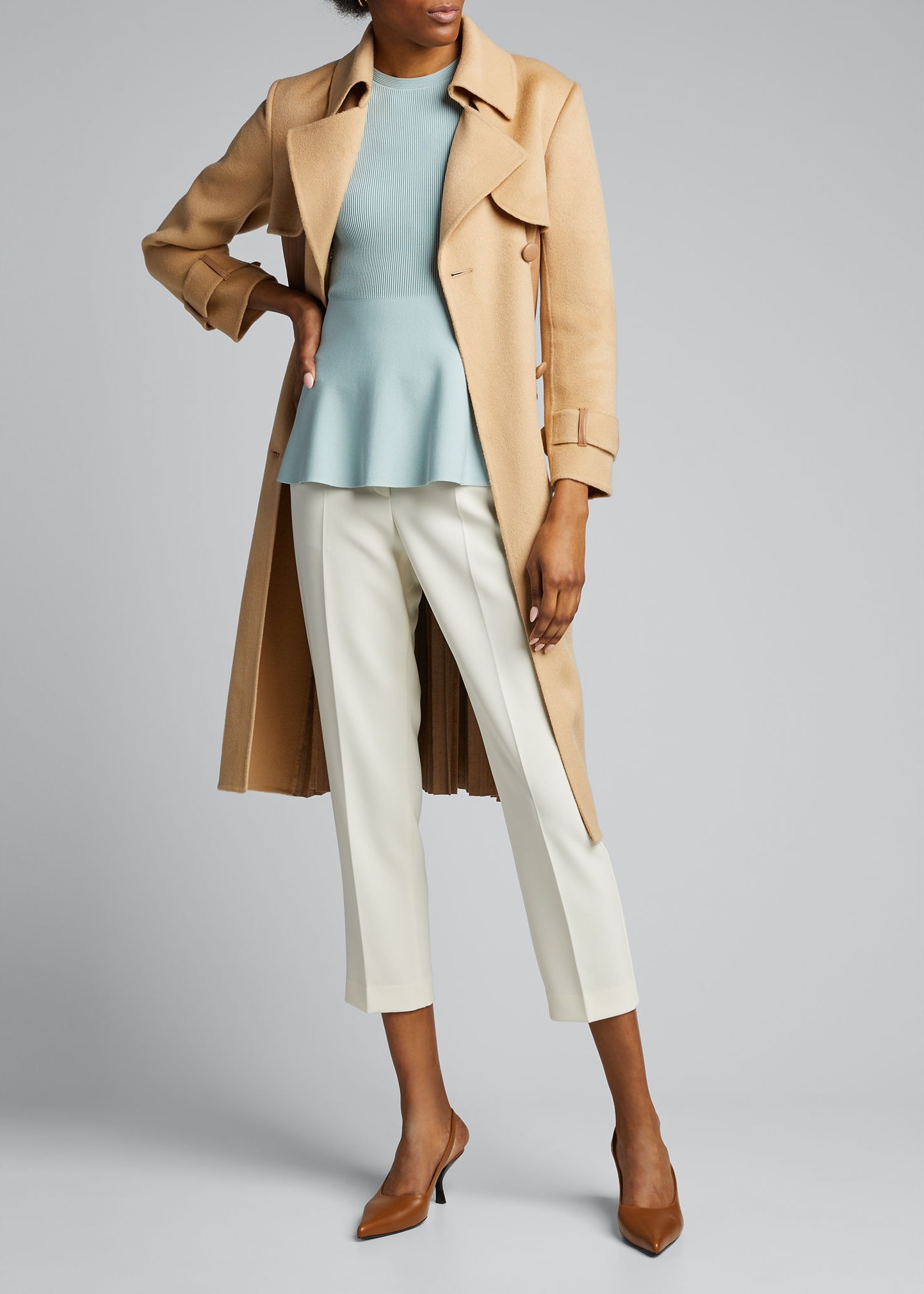 Theory Textured Crewneck Shell