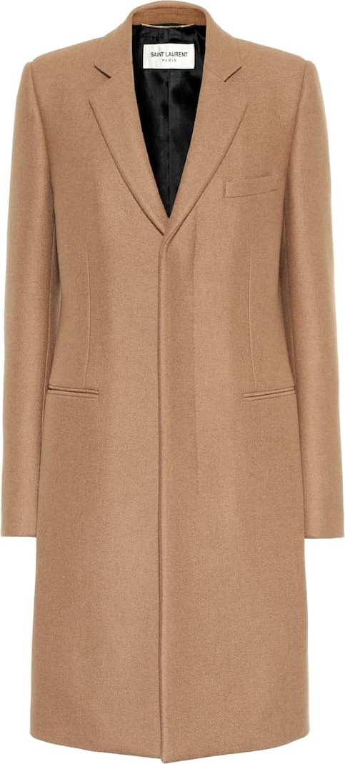 Saint Laurent Camel hair coat