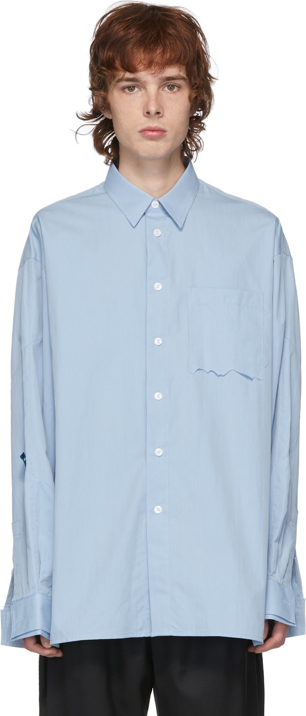 ADER error Blue Cosmos Shirt