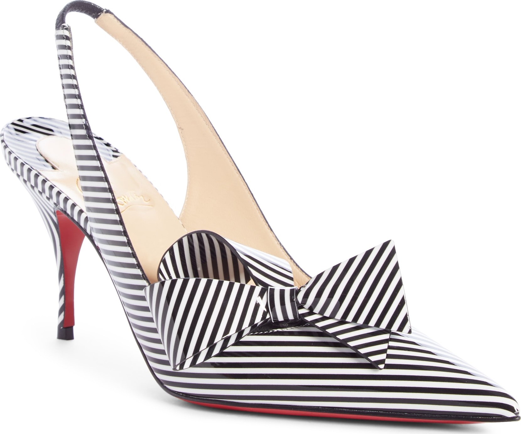 Christian Louboutin Clare Bow Slingback Pump