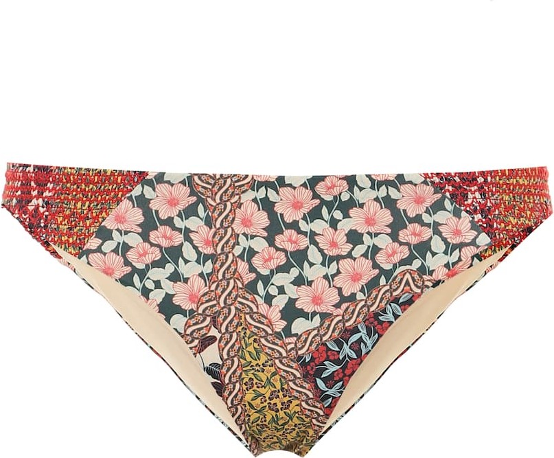 The Upside Moss floral bikini bottoms