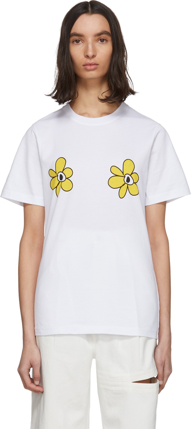 Perks and Mini White Vera Chytilova T-Shirt