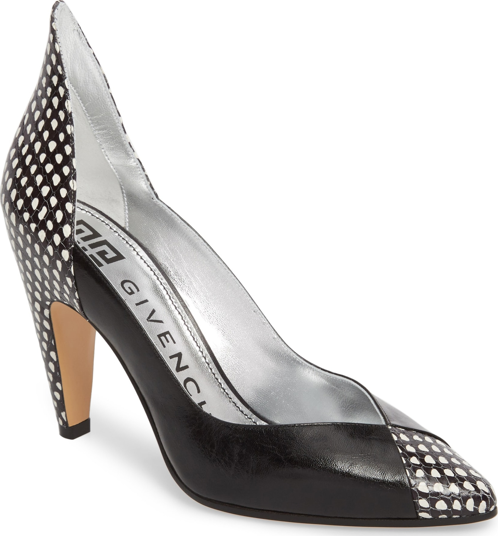 Givenchy Kangaroo Leather Pointy Toe Pump