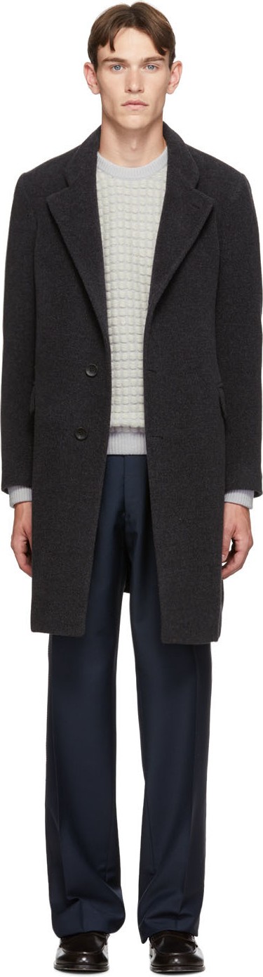 Giorgio Armani Grey Guru Coat